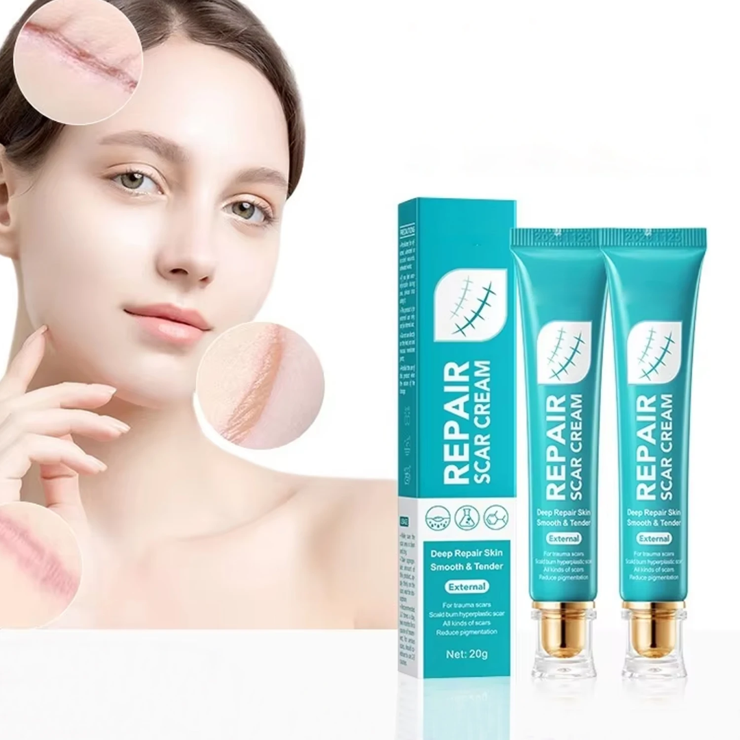 Crème Réparatrice Intense – Efface Cicatrices et Imperfections.